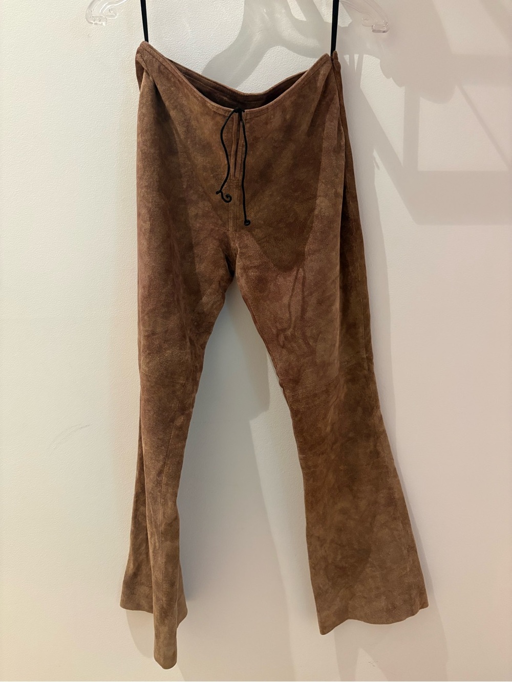 Brown Suede Pants